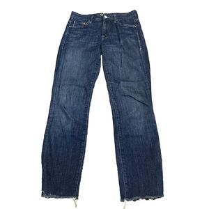 Mother Jeans Womens 25 Blue High Waisted Looker - Clean Sweep